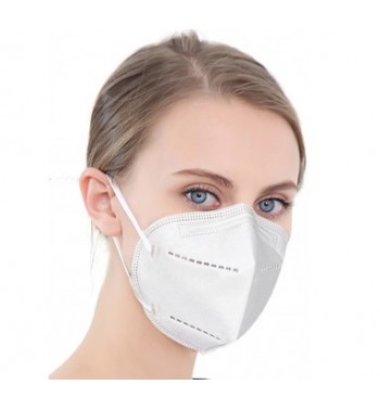 FFP2 KN95 Respirator Face Masks. Filtration & Protection (Pack of 5)
